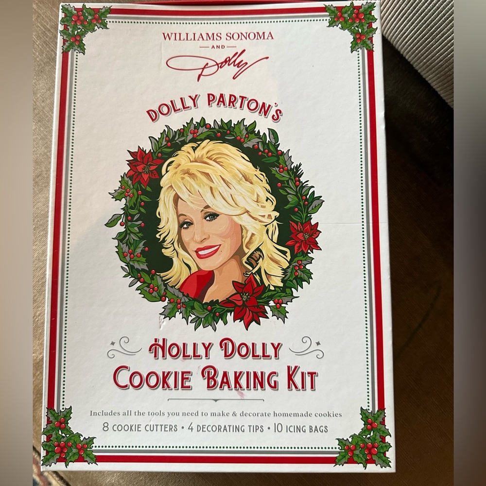 Dolly Parton “Holly Dolly Baking Kit” Christmas cookie set